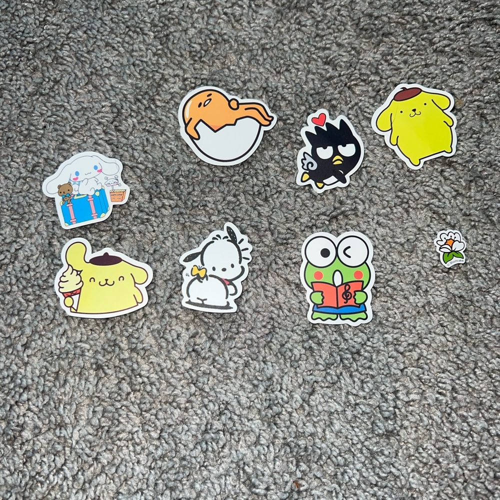 3 for $12 Cute Hello Kitty Cartoon Stickers Set